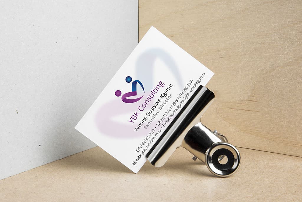Infinite Grace YBK Consulting business card