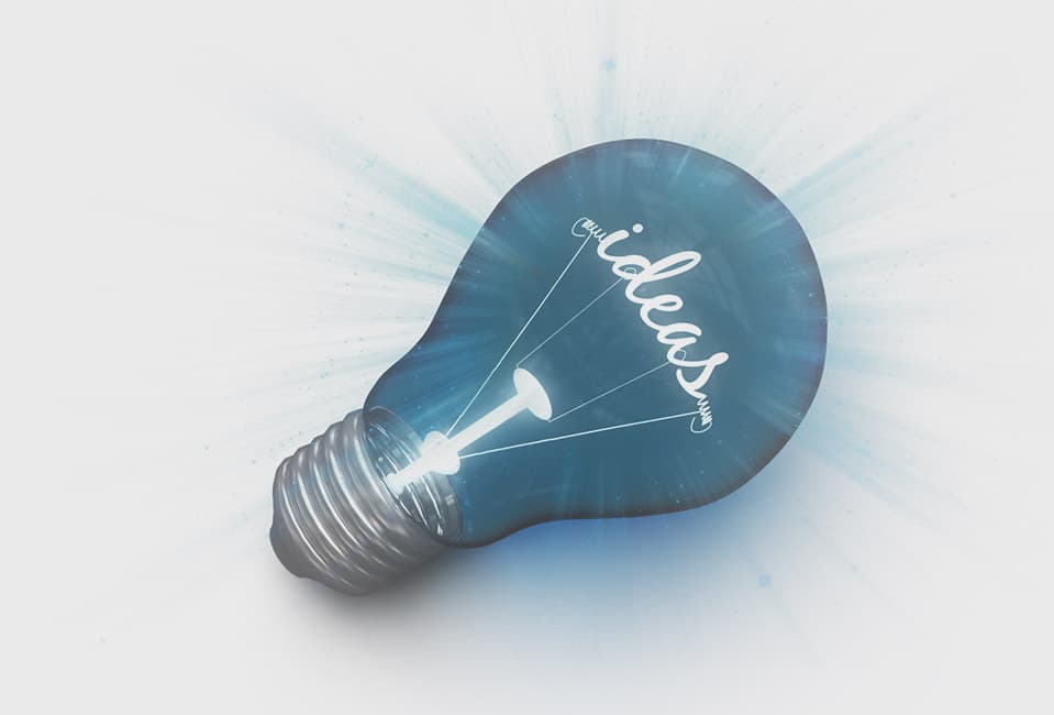 ThinkTank lightbulb 3D design