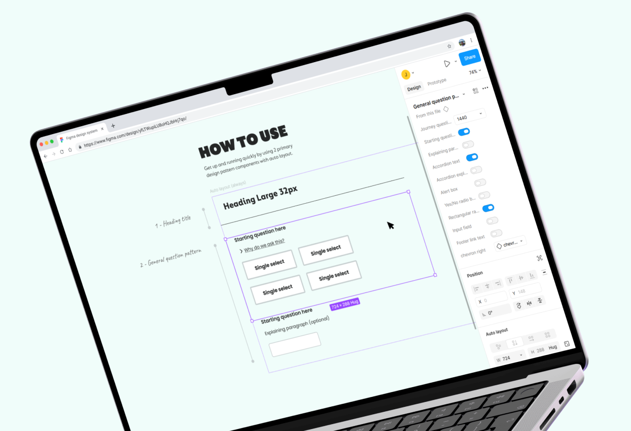 Go.Compare laptop mock-up in Figma