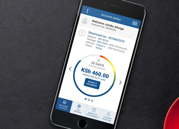 Self service mobile application